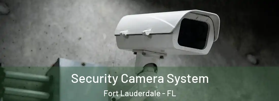 Security Camera System Fort Lauderdale - FL
